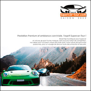 Brochure Supercar-Tour 2022