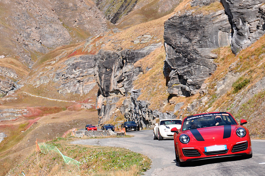 rallye supercar Alpes
