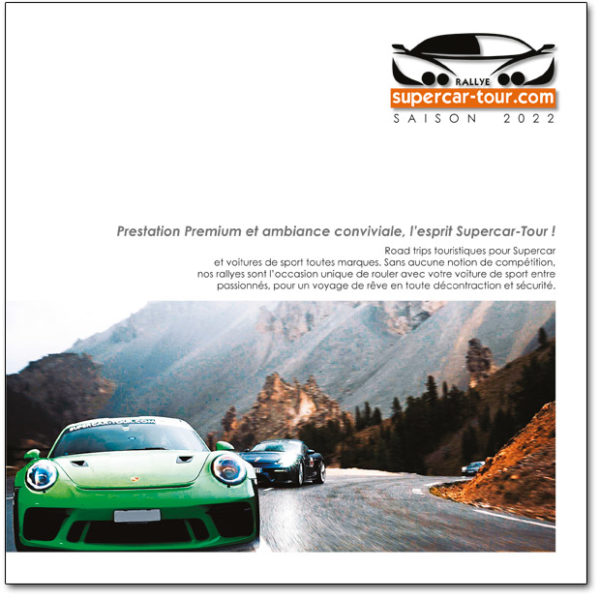 Brochure Supercar-Tour 2022